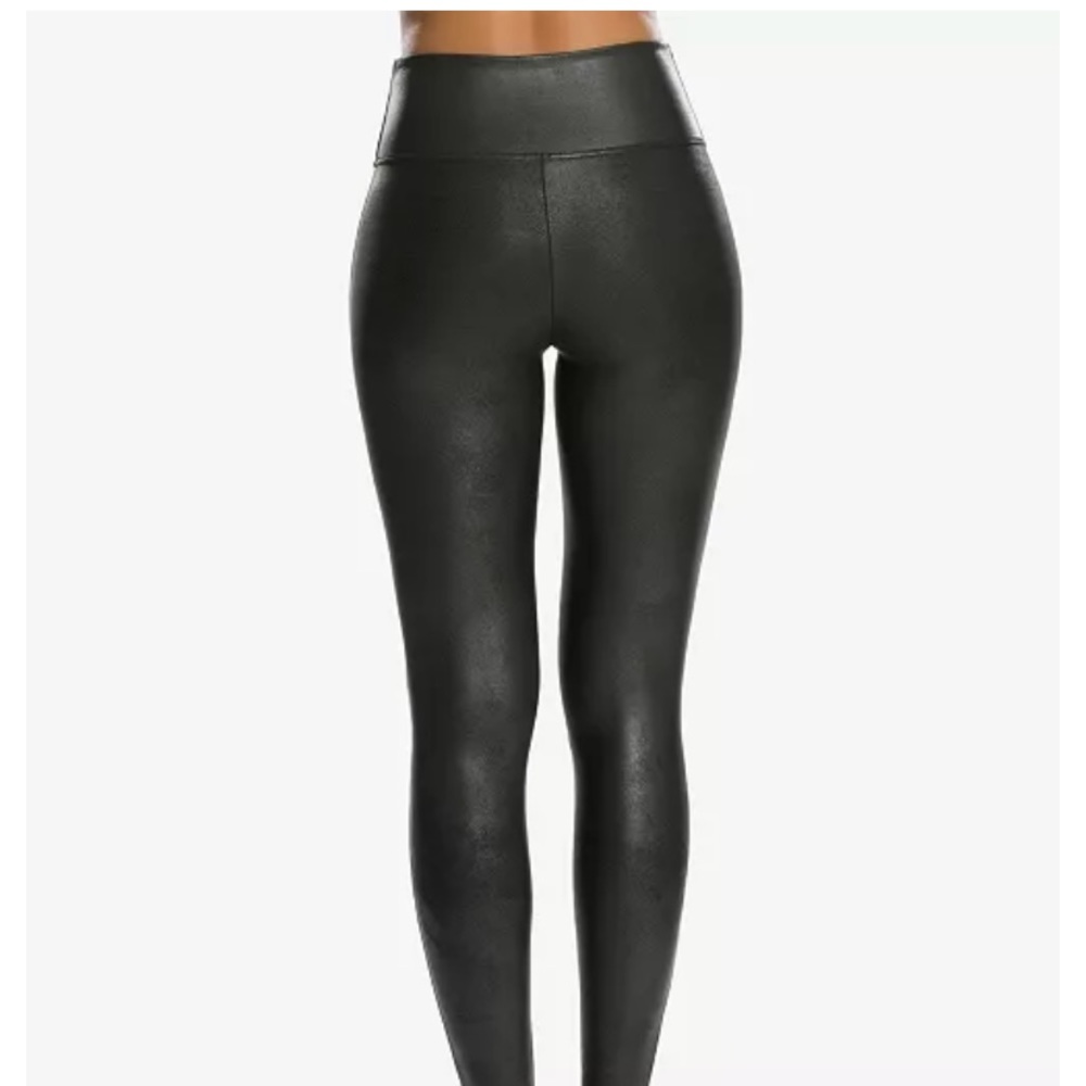 Spanx faux leather leggings